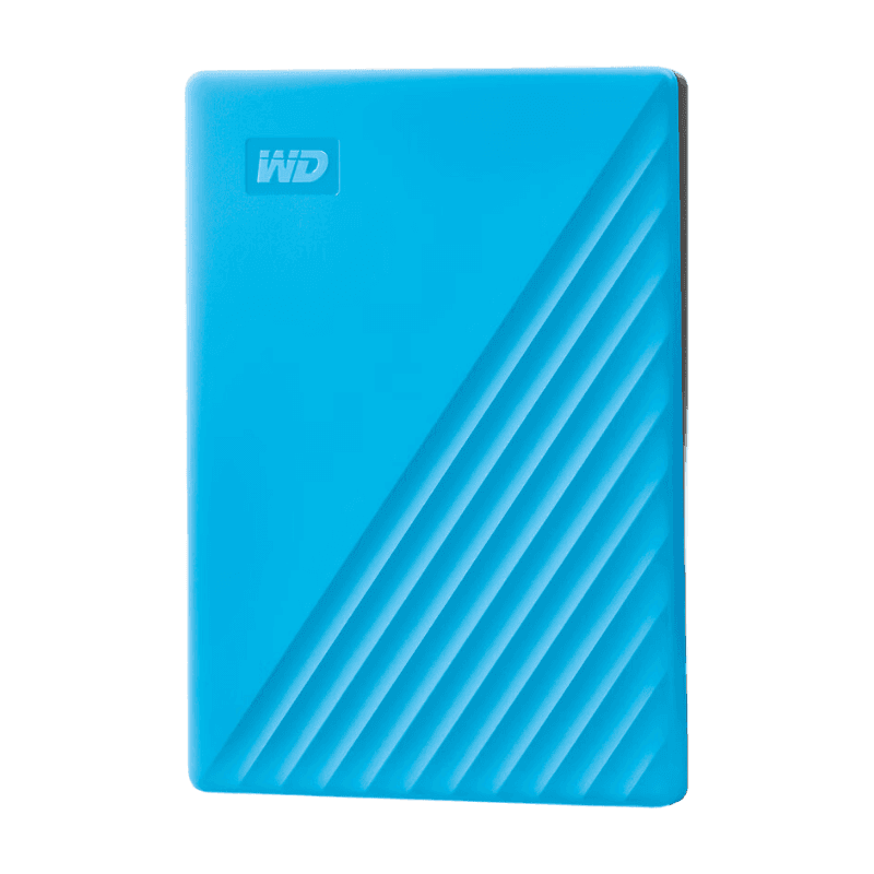 My Passport 4 TB Blue - Draagbare harde schijf met wachtwoordbeveiliging en automatische back-upsoftware — afbeelding 1
