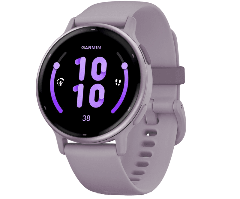 Garmin vivoactive 5 - slimme horloge met band - siliconen - orchidee — afbeelding 1