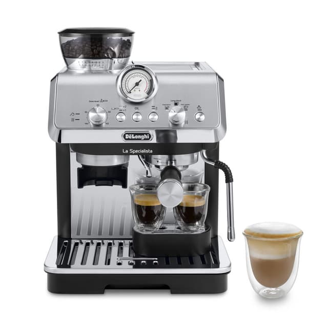 DE‘LONGHI La Specialista Arte EC9155 espressomachine matzwart - dubbel thermoblok, geïntegreerde koffieaandrukker