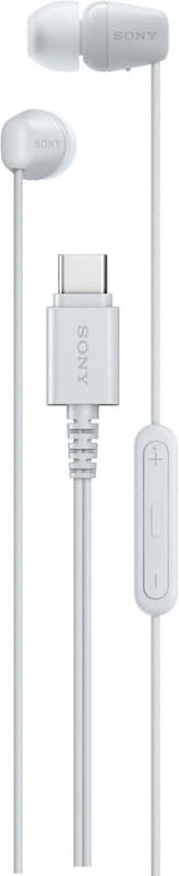 Sony IER-EX15C headset bedraad in-ear oproepen/muziek USB Type-C wit — afbeelding 1