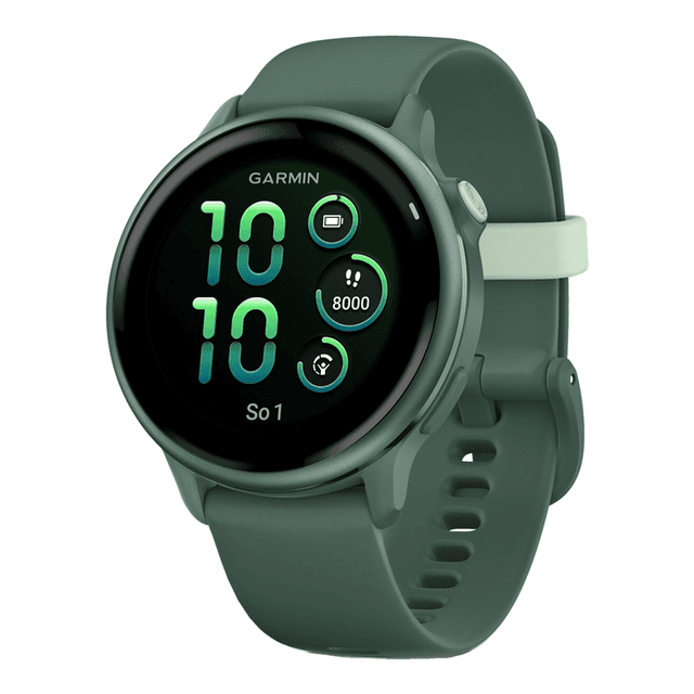 GARMIN vivoactive 6, metallic jaspisgroen