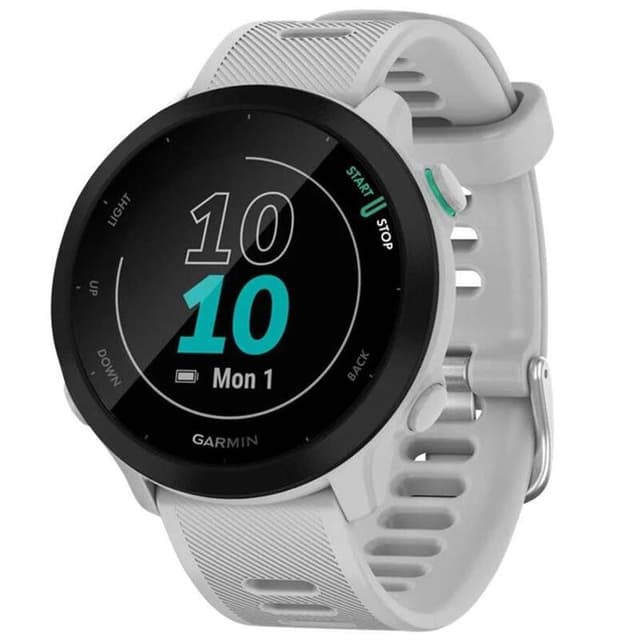 Garmin Forerunner 55 - Sporthorloge met GPS Tracker - Geschikt voor Hardlopen - 42mm - Whitestone