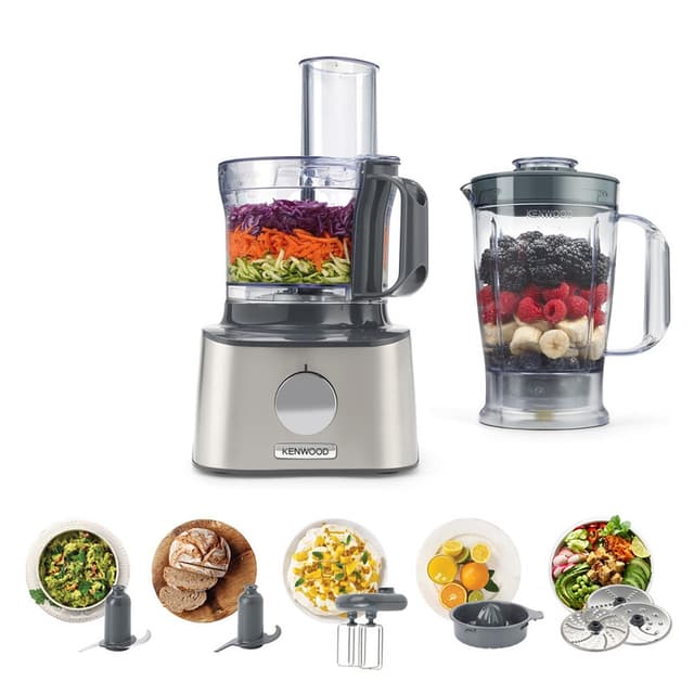 Kenwood MultiPro Compact, Foodprocessor, FDM301SS, RVS