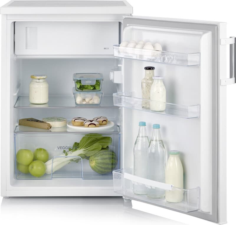 Severin TKS 8847 - tafelkoelkast met diepvriesvak - 120 L - energieklasse C - wit - compact ontwerp — afbeelding 1