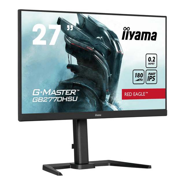 iiyama G-MASTER GB2770HSU Red Eagle snelle IPS 27 inch Full HD-gamingmonitor, zwart
