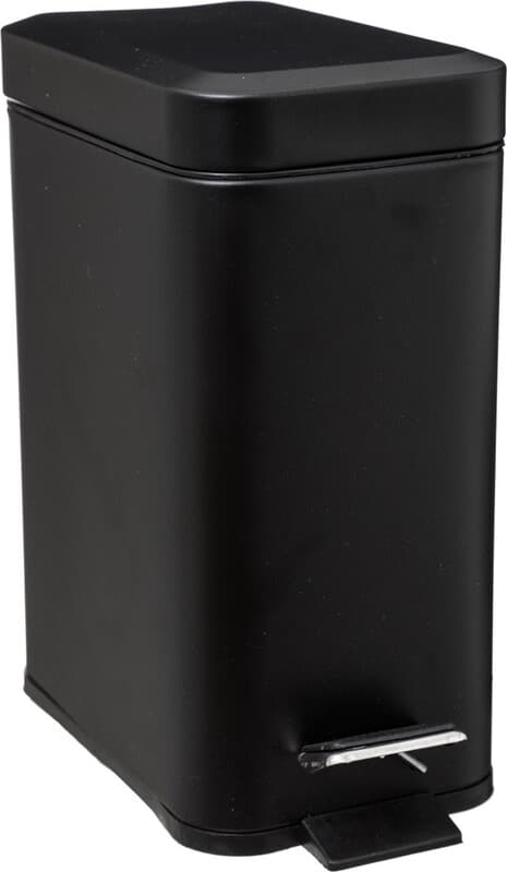 5five Soft Close Pedal Bin - Zwart, 5L — afbeelding 1