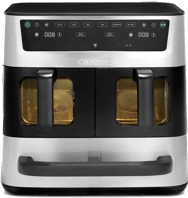 Cuisinart AFT13XSSE Tri-zone heteluchtfriteuse 13,2 L RVS-venster