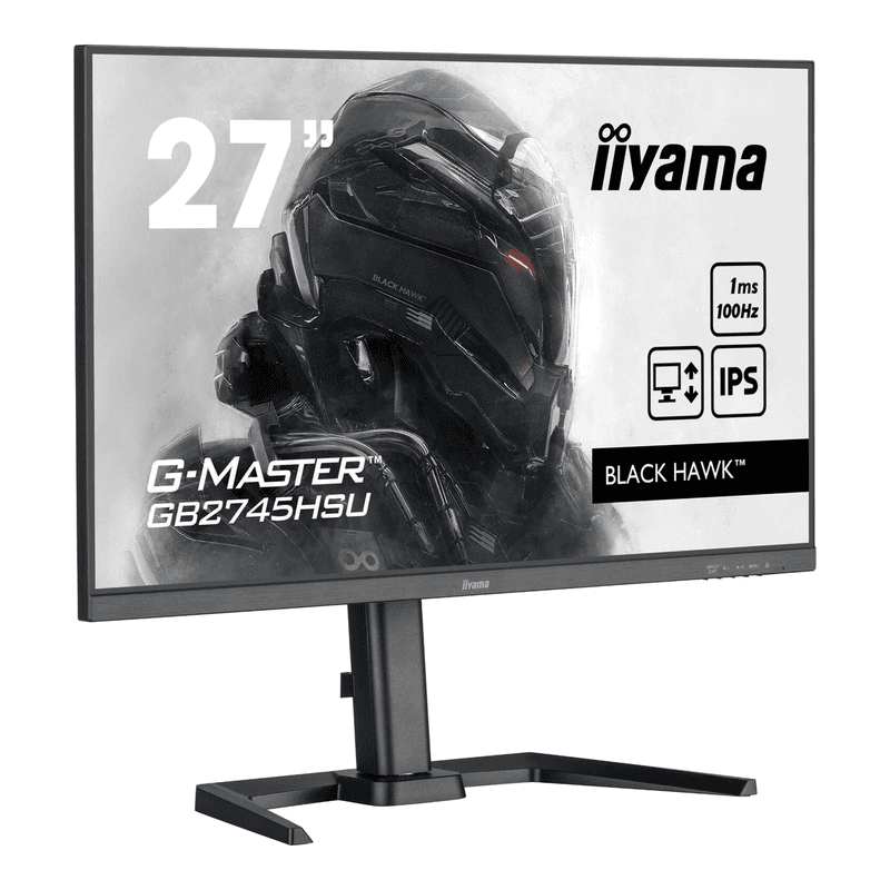 iiyama G-MASTER GB2745HSU-B2 led-monitor met IPS-paneeltechnologie en 1 ms MPRT, 68,6 cm (27"), 1920 x 1080 Full HD, zwart — afbeelding 1