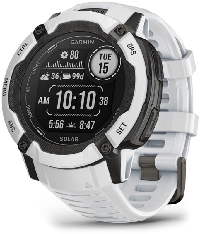 Garmin Instinct 2X - Smartwatch - Solar - 50 mm - Whitestone — afbeelding 1