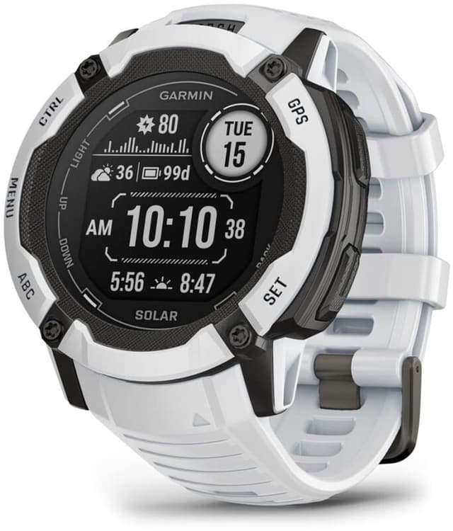 Garmin Instinct 2X - Smartwatch - Solar - 50 mm - Whitestone