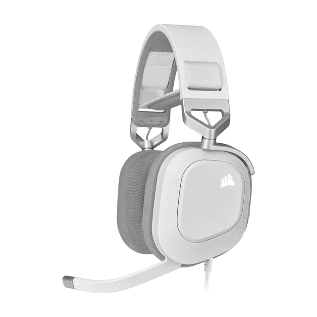 Corsair HS80 RGB Draadloze Gaming Headset - Wit