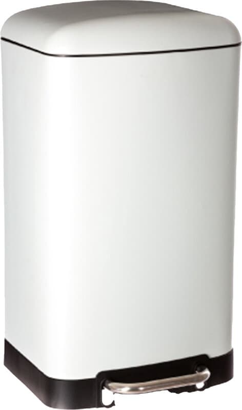5five metalen prullenbak Ariane - 30L, wit