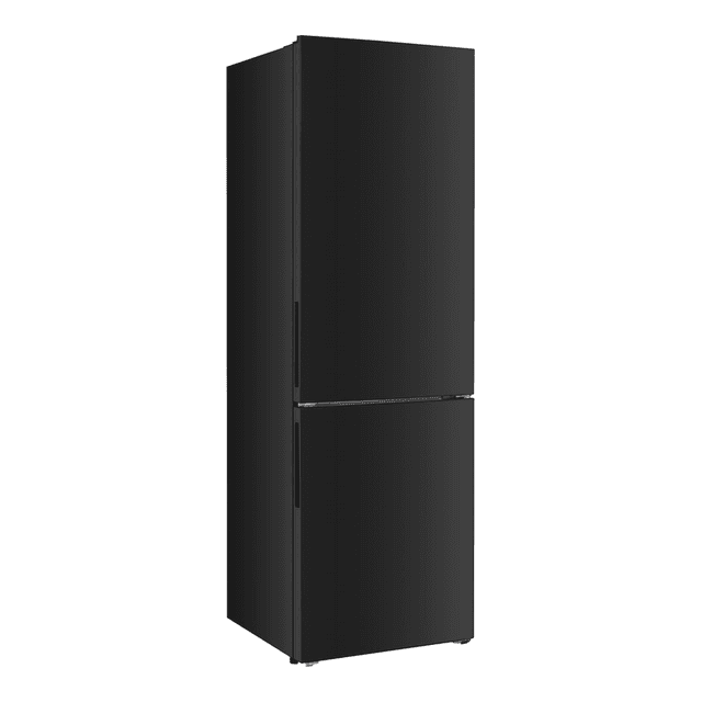 Exquisit KGC320‑90‑041EB – Vrijstaande koel-vriescombinatie – energielabel E – 315 liter – zwart