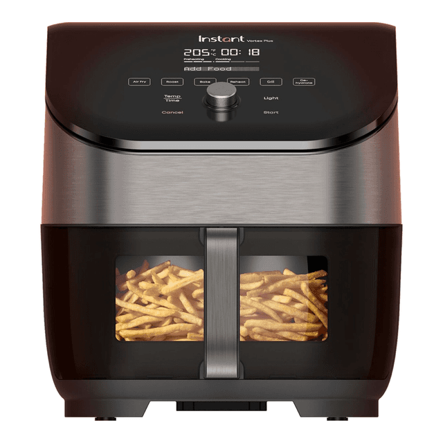 Instant Pot Instant Vortex ClearCook OdourErase 5.7 L Digitale Airfryer - 6-in-1 Slimme Programma's - RVS