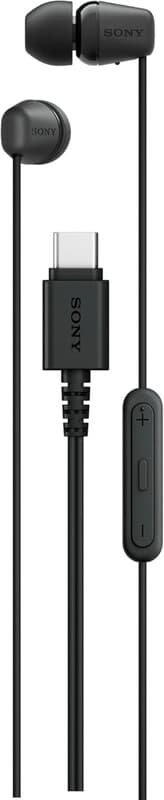 Sony IER-EX15C hoofdtelefoon bedraad in-ear oproepen/muziek USB Type-C zwart — afbeelding 1