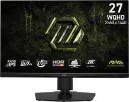 MSI MAG 272QPF E20 27" 2K WQHD 200Hz Rapid IPS Gaming Monitor