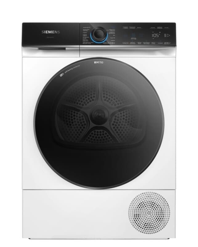 【Mega Vakantiegeld Deal】Siemens WQ46B2C4FG vrijstaande wasdroger - warmtepomptechnologie - energiezuinig - sensordroging - grote capaciteit — afbeelding 1