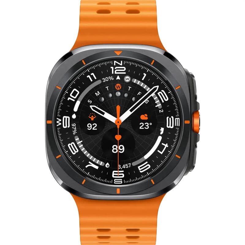 Samsung Galaxy Watch Ultra 47 mm (2024) - LTE-smartwatch Grijs/Oranje — afbeelding 1