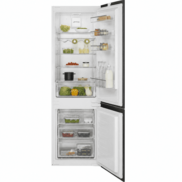 SMEG C3170NE universele inbouwkoel-vriescombinatie - 262 liter totale capaciteit - NoFrost-vriezer - invertercompressor - energieklasse E