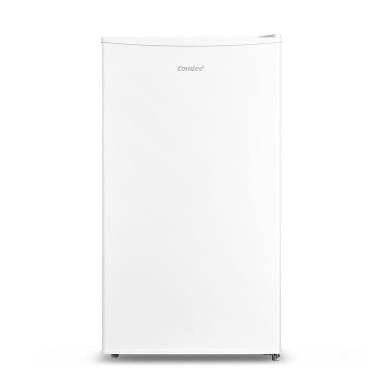 COMFEE RCU60WH2(E) 60 liter staande vriezer, 3 vakken, één deur, instelbare temperatuur, omkeerbare deur, stil, vrijstaand, wit — afbeelding 1
