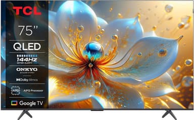 TCL 75T8C - 75 inch - 4K QLED - 144Hz - 2025 - Smart TV
