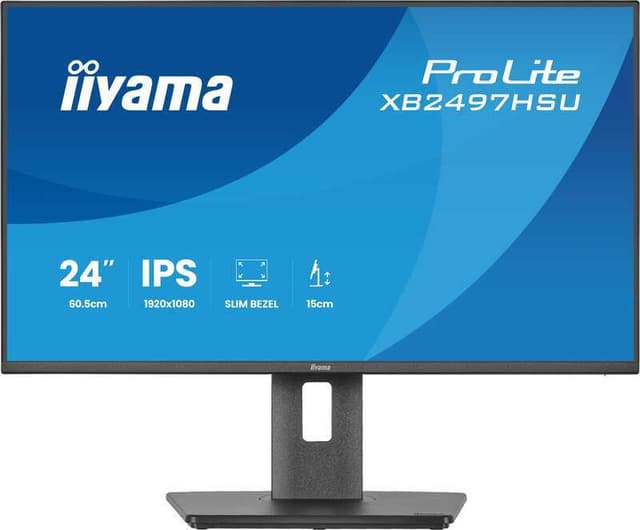 iiyama ProLite XB2497HSU-B1 24" Full-HD 120Hz IPS Monitor