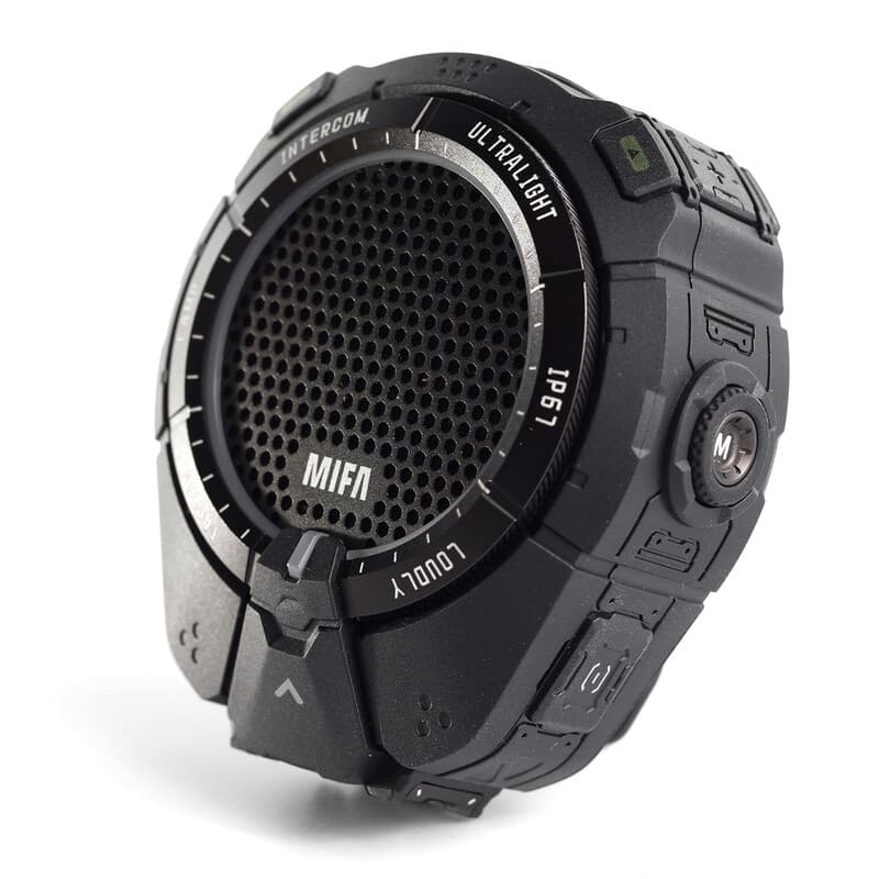 MIFA Yukon draagbare Bluetooth-speaker met IPX7 waterdicht en mesh-intercomnetwerk met 6 eenheden – duurzaam voor buiten, groepskommunikatie voor wandelen, kamperen en offroad — afbeelding 1