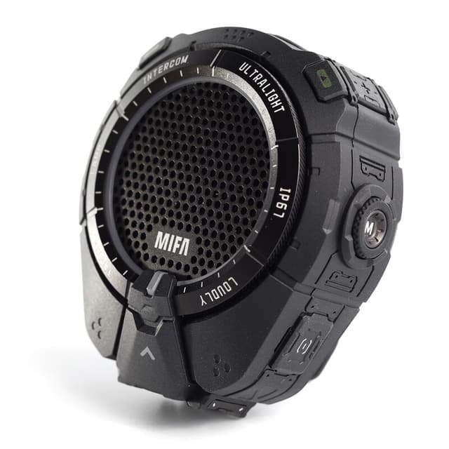 MIFA Yukon draagbare Bluetooth-speaker met IPX7 waterdicht en mesh-intercomnetwerk met 6 eenheden – duurzaam voor buiten, groepskommunikatie voor wandelen, kamperen en offroad