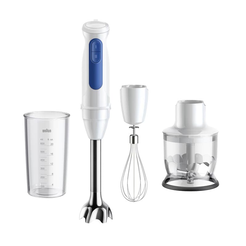 Braun MultiQuick 5, Staafmixer, MQ30202M, Wit/Grijs — afbeelding 1