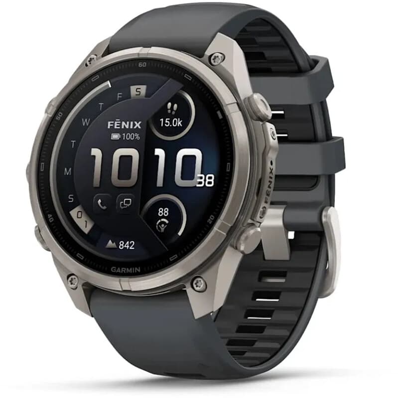 Horloge GARMIN Fenix 9 Pro inReach GPS 47 mm - grafiet/zwart titanium — afbeelding 1