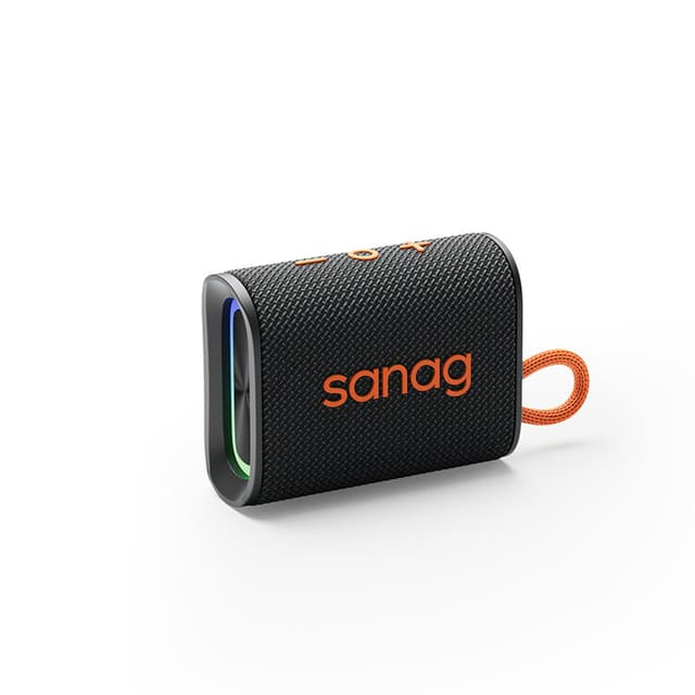Sanag M13SIIProMax Fabric Strong Bass RGB IPX7 Waterproof Portable Bluetooth Wireless Speaker Weaving Fabric HIFI Outdoor Speaker S-M13SIIProMax-PT-Speaker-Black