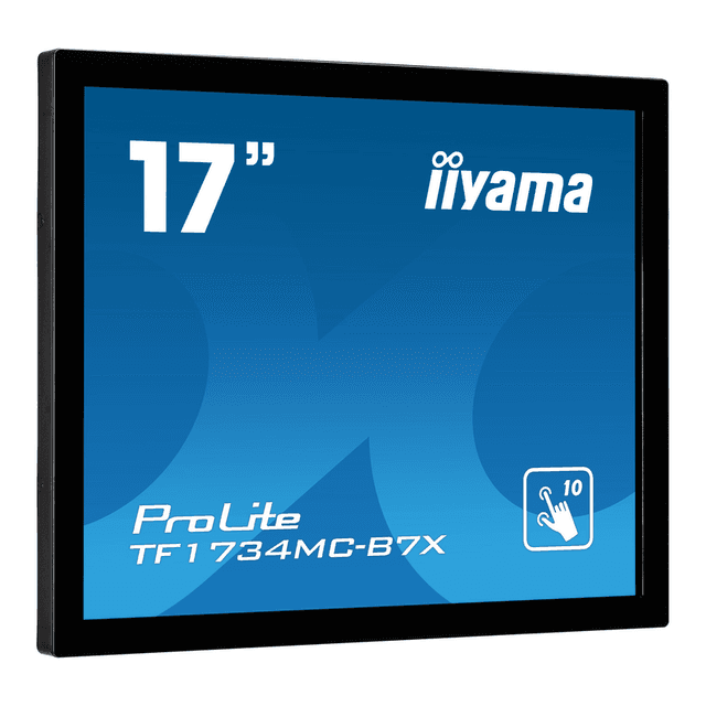 iiyama TF1734MC-B7X 17″ openframe-monitor met 10-punts aanraakscherm en aanraakfunctie door glas