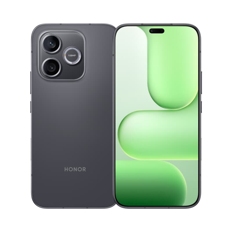 HONOR 600 Lite 8 GB + 128 GB fluweelzwart dual-sim 108 MP ultraheldere camera 6520 mAh accu — afbeelding 1