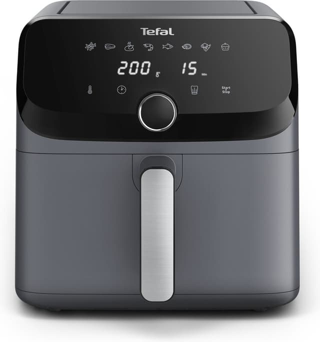 Tefal EY855BE0 - airfryer - 7,5 L 2020 W zelfstandig grijs
