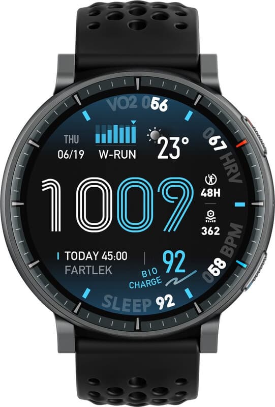 Amazfit Active Max 3,81 cm (1.5") AMOLED Digitaal 480 x 480 Pixels Touchscreen Zwart