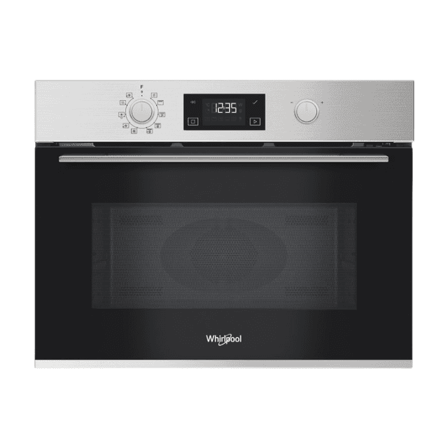 Whirlpool MBP A540 X Combinatie-magnetron - 40 liter inhoud - 1000 W magnetron - Convectie - Roestvrij staal