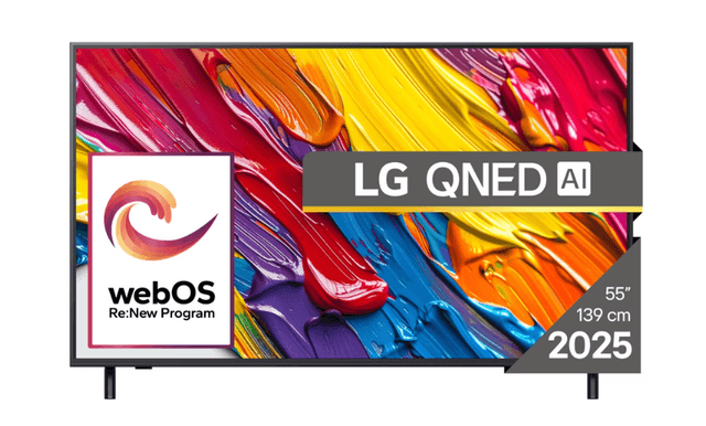 LG 55QNED82A3B 4K Smart TV, 2025