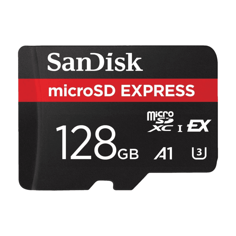 SanDisk Express microSD-kaart – 128 GB — afbeelding 1