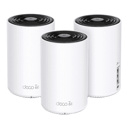 TP-Link Deco XE75 Pro (3-pack) Tri-band (2.4GHz / 5GHz / 6GHz) Wi-Fi 6E (802.11ax) With Internet.