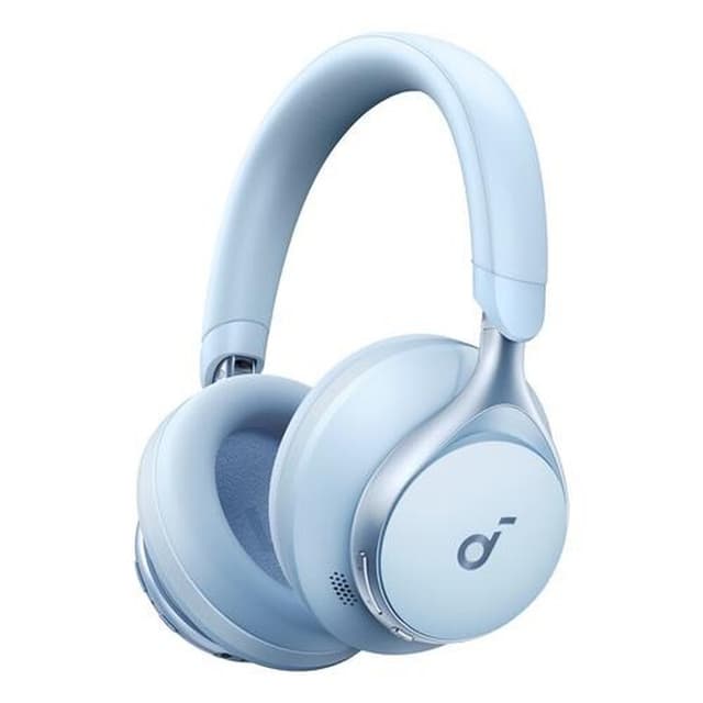 Anker Space One draadloze hoofdtelefoon, muziek/dagelijks, USB Type-C, Bluetooth, blauw