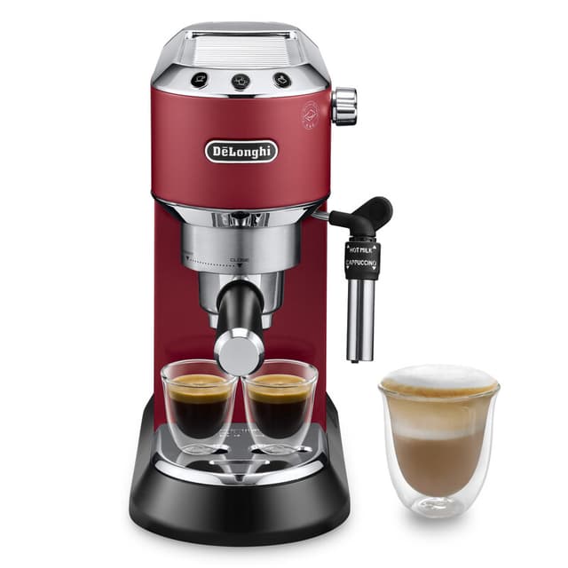 De'Longhi Dedica EC685.R Handmatige Espressomachine, Rood