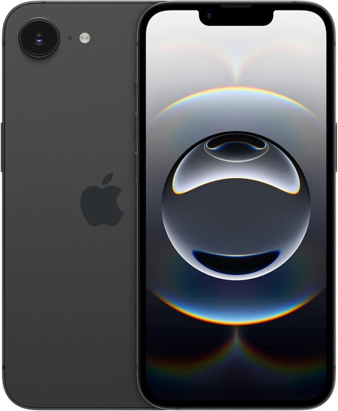 Apple iPhone 16e 512 GB / 8 GB, Zwart — afbeelding 1