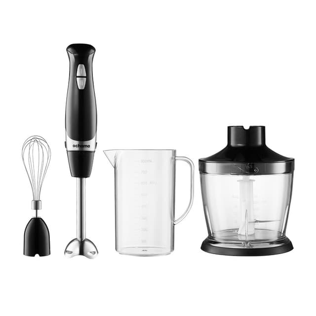 Ochama krachtige 4-in-1 multifunctionele handblender staafmixer vleesmolen sapcentrifuge hakmolen multifunctionele keukenmachine