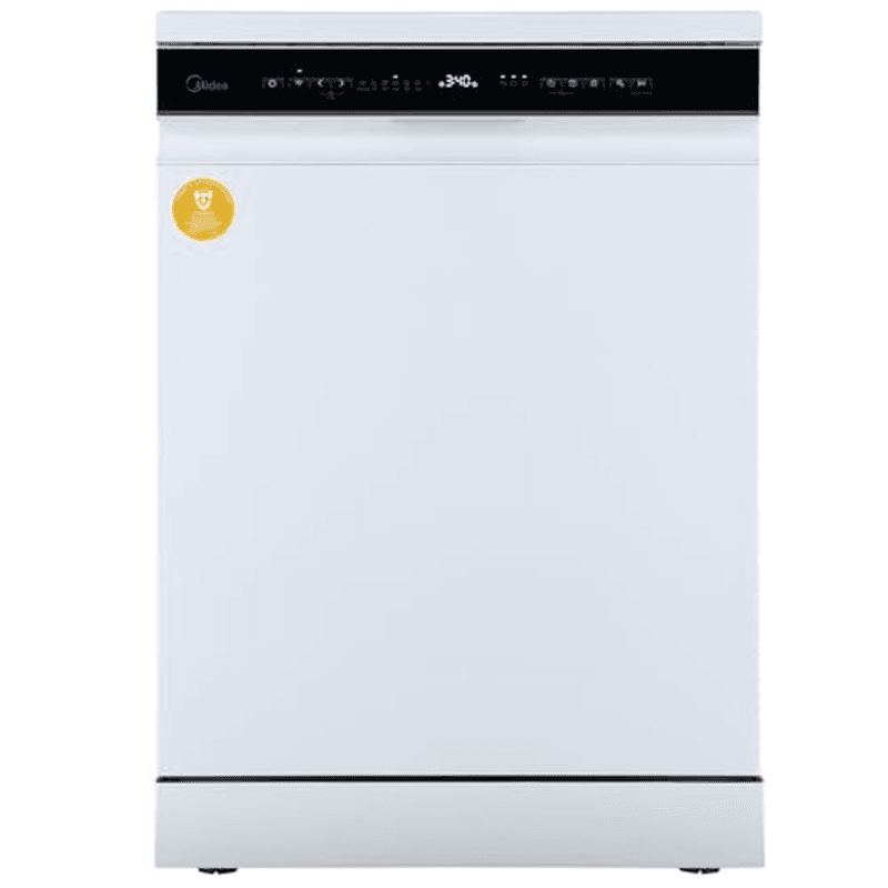 Midea MDWEF1433DW-WE voorlader vaatwasser - 14 kg grote capaciteit - invertermotor - meerdere wasprogramma's — afbeelding 1