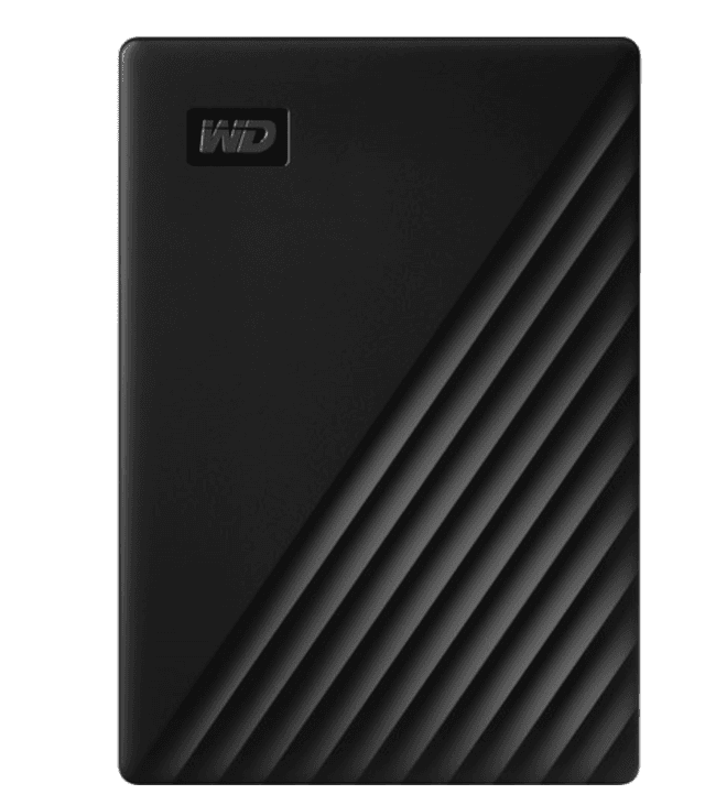 WD My Passport 5 TB draagbare externe harde schijf, USB 3.0 - PC, Xbox en PlayStation, Zwart