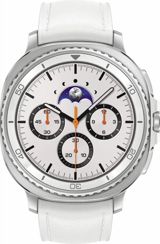 Samsung Galaxy Watch8 Classic 46 mm - LTE-smartwatch - Wit — afbeelding 1