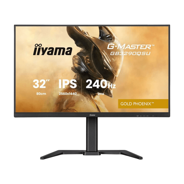 iiyama G-MASTER GB3290QSU-B1 80 cm (31,5") Quad HD LED-monitor 2560 x 1440 pixels Zwart