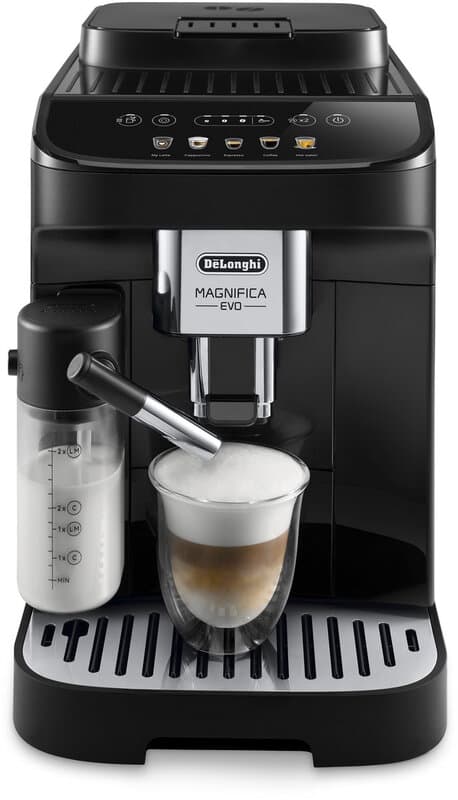 DE‘LONGHI ECAM290.61.B Magnifica Evo volautomatische koffiemachine - 5 dranken met één druk op de knop - LatteCrema Hot-technologie