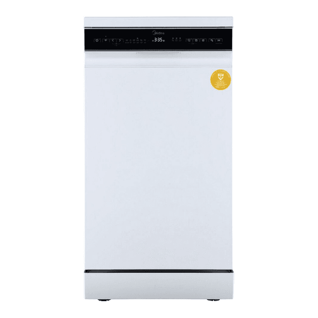 Midea MDWEF1034DW-WE vrijstaande vaatwasser, energieklasse C, 45 cm breed