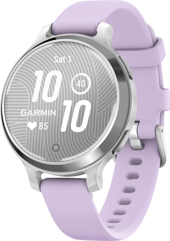 Garmin Lily 2 Active - Smartwatch - 35 mm - Zilver/Paars — afbeelding 1